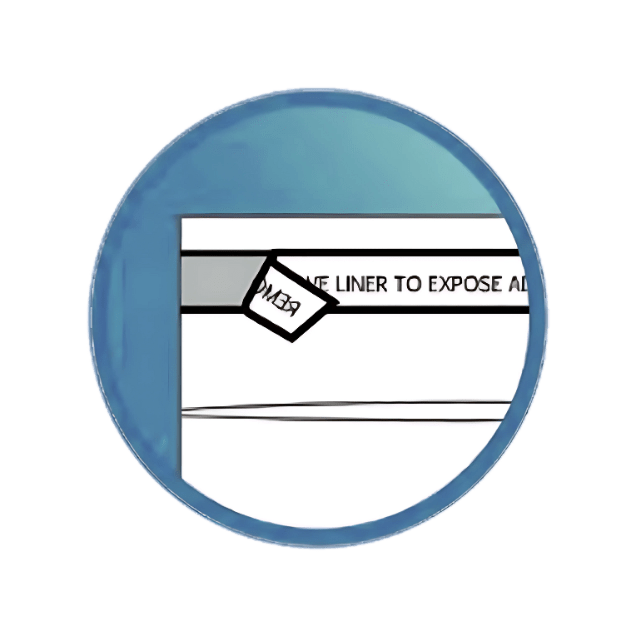 Tamper-proof as a security seal for protecting the products or re-sealable tape.